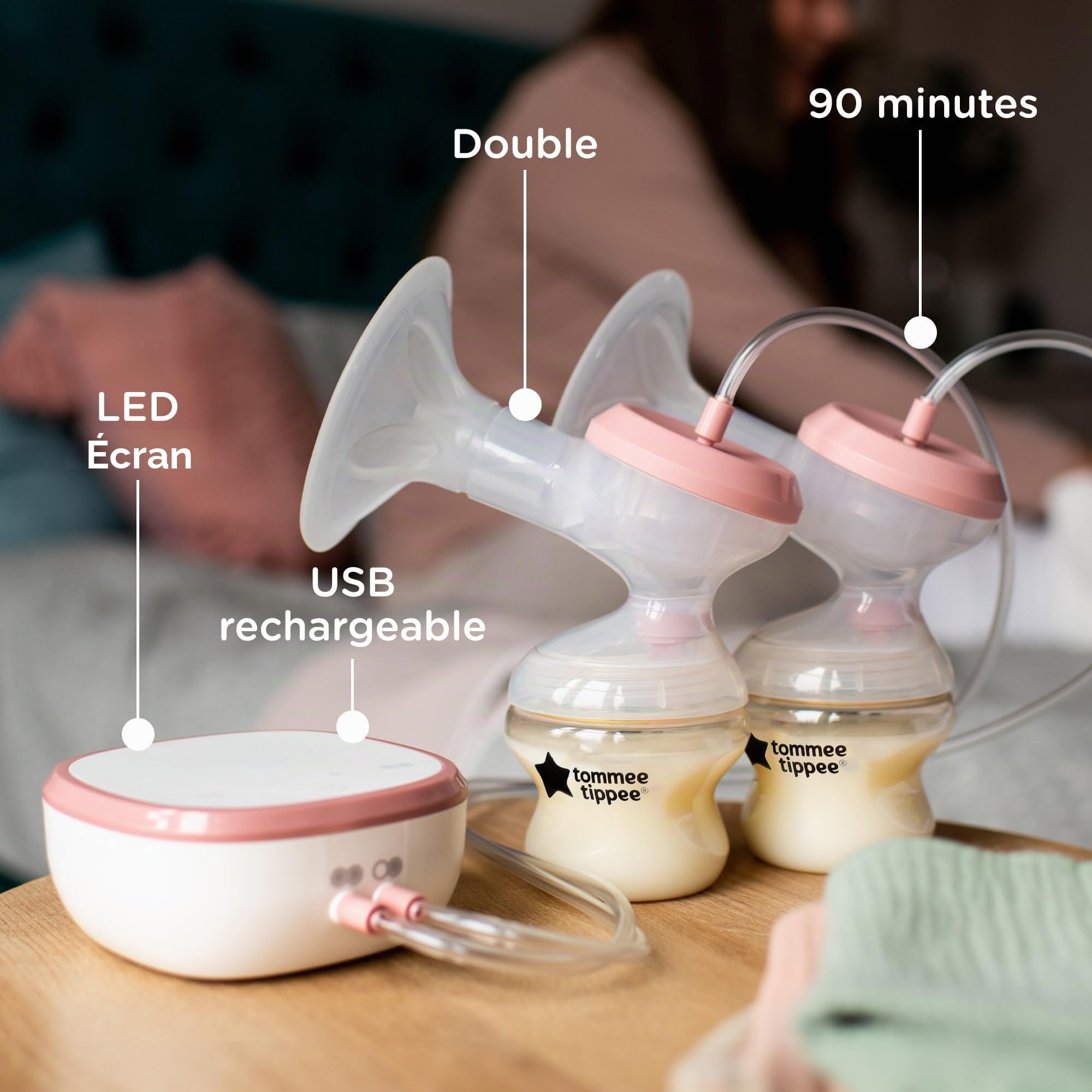 Tommee Tippee Tire-lait électrique double Made for Me