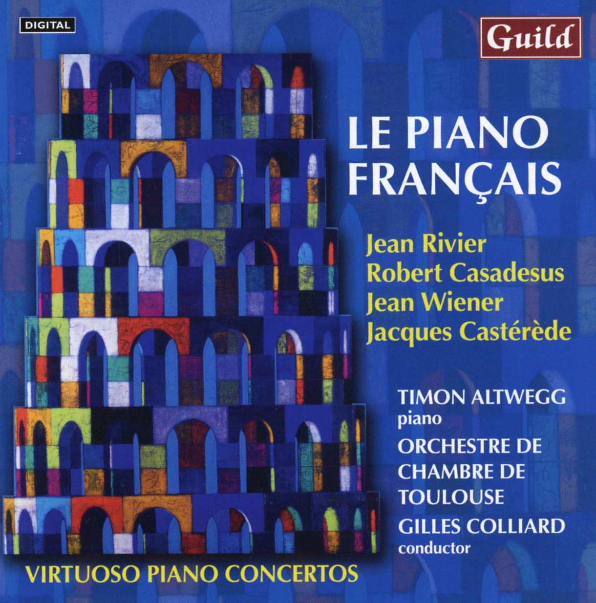 Jean Rivier: Piano Français, Virtuoso Piano