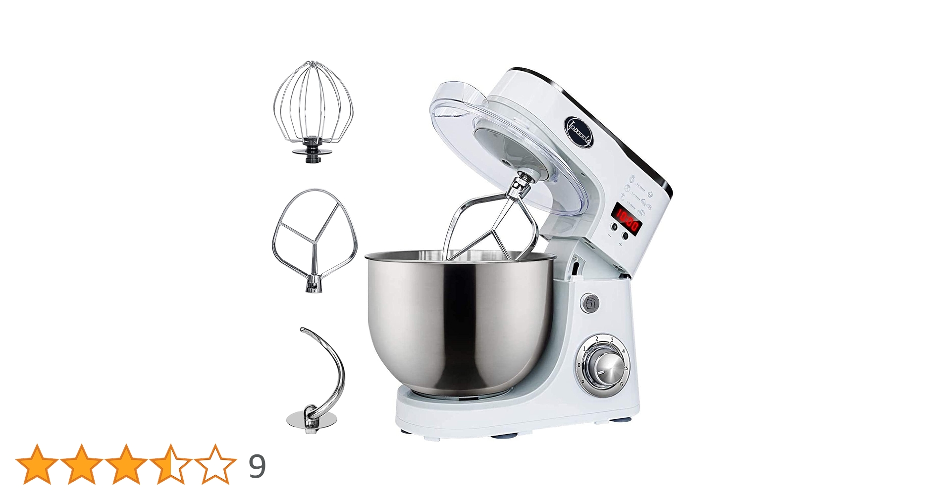 Iproods スタンドミキサー　新品未使用品 Amazon | Iproods スタンドミキサー 5L 大容量 3種類