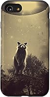 Vista 31 de iPhone 15 Pro Max Vintage alien raccoon UFO Alien Case
