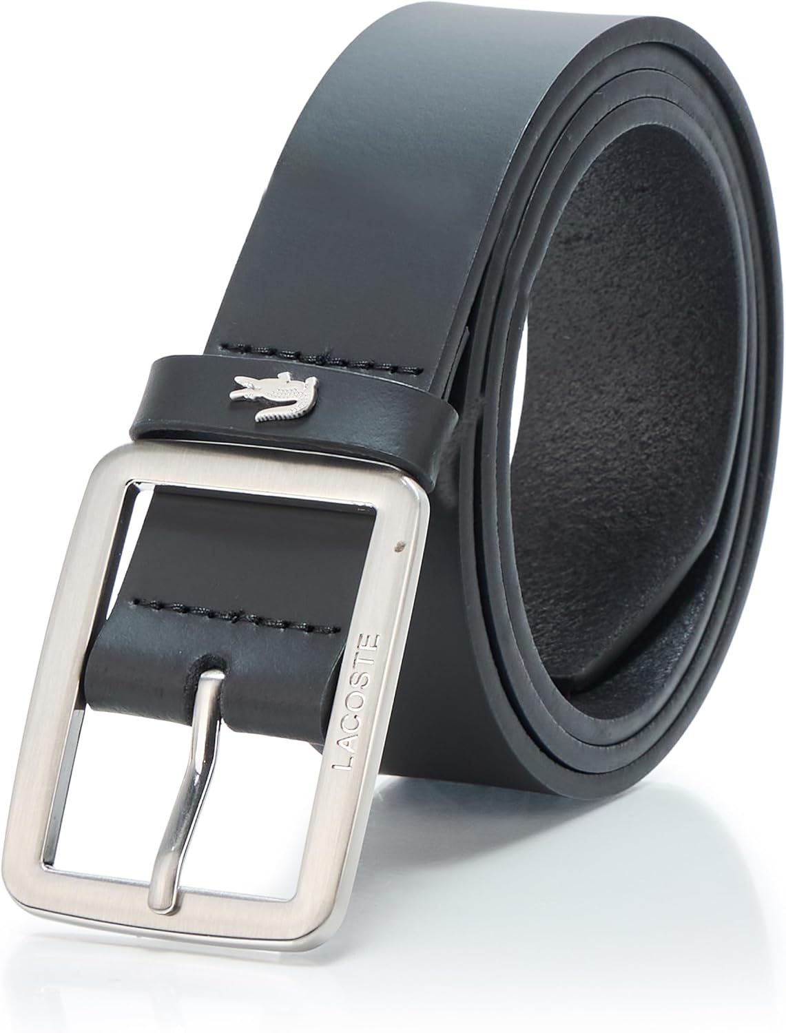 Lacoste mens Casual 1.4" Belt