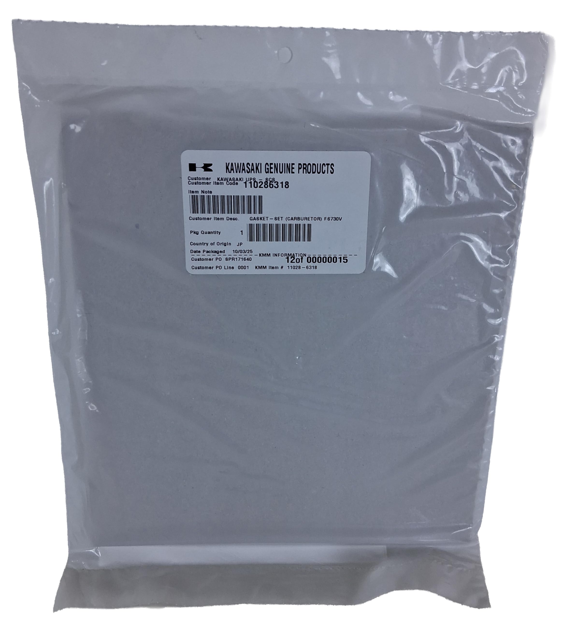 ma様 Amazon.com: Genuine OEM Carburetor Gasket Kit Compatible with