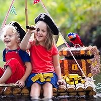 Vista 6 de HyDren 12 barras de oro falsas, réplicas de lingotes de oro brillantes, accesorios de película de ladrillo brillante, decoración de escenario