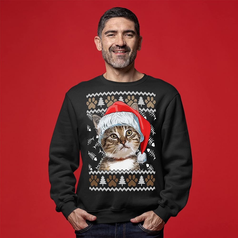 Bomboclat Cat Meme Ugly Christmas Sweater
