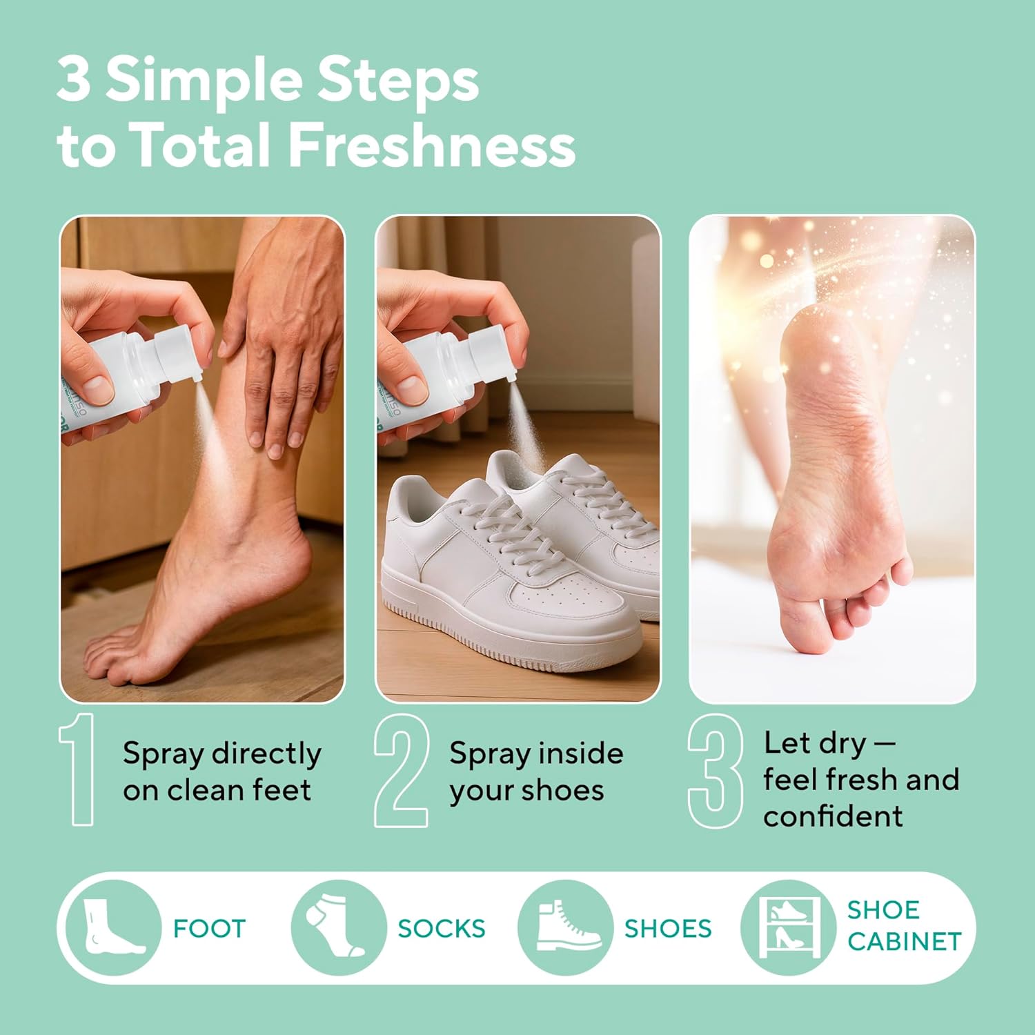 Lavinso Athlete's Foot Care Spray with Tea Tree Liberia Ubuy