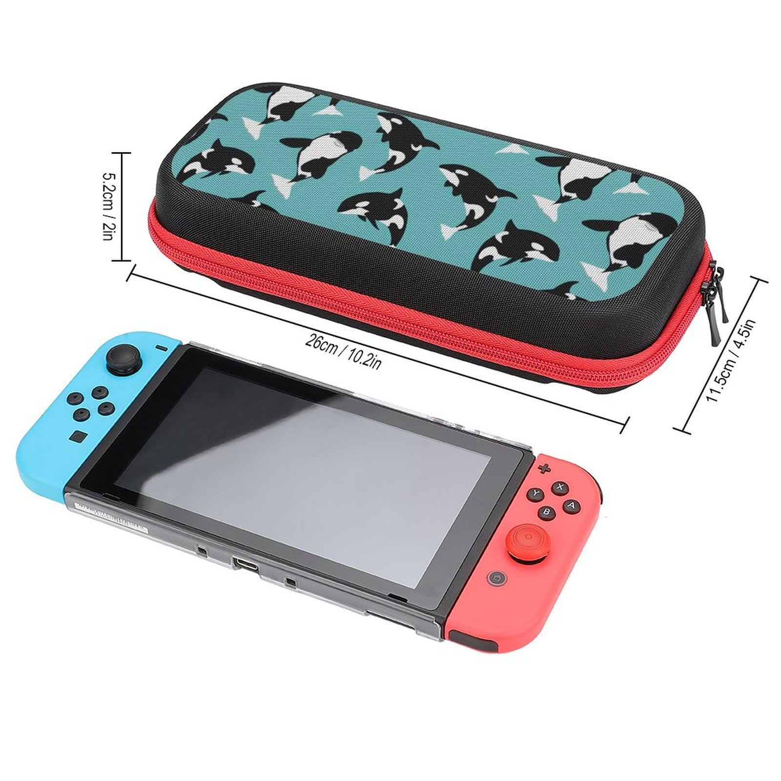 Amazon.co.jp: シャチ柄 可愛い動物switchケース スイッチケース