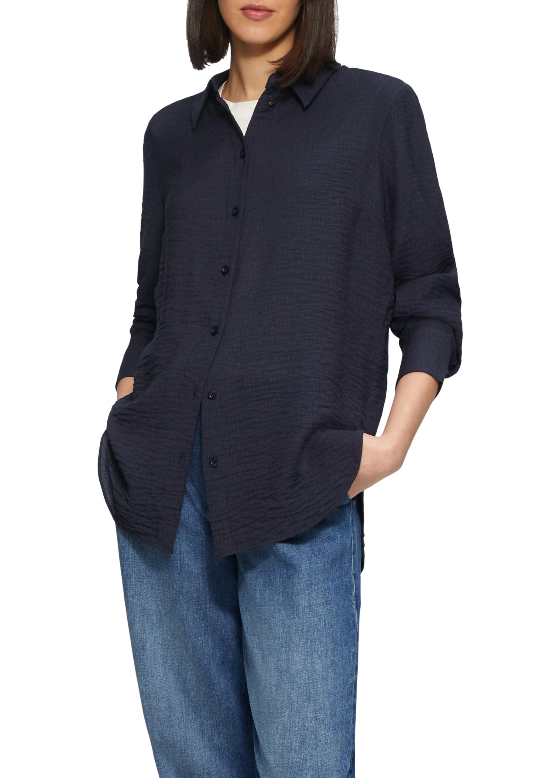 s.Oliver Long Back Shirt Blouse, 5959, 14