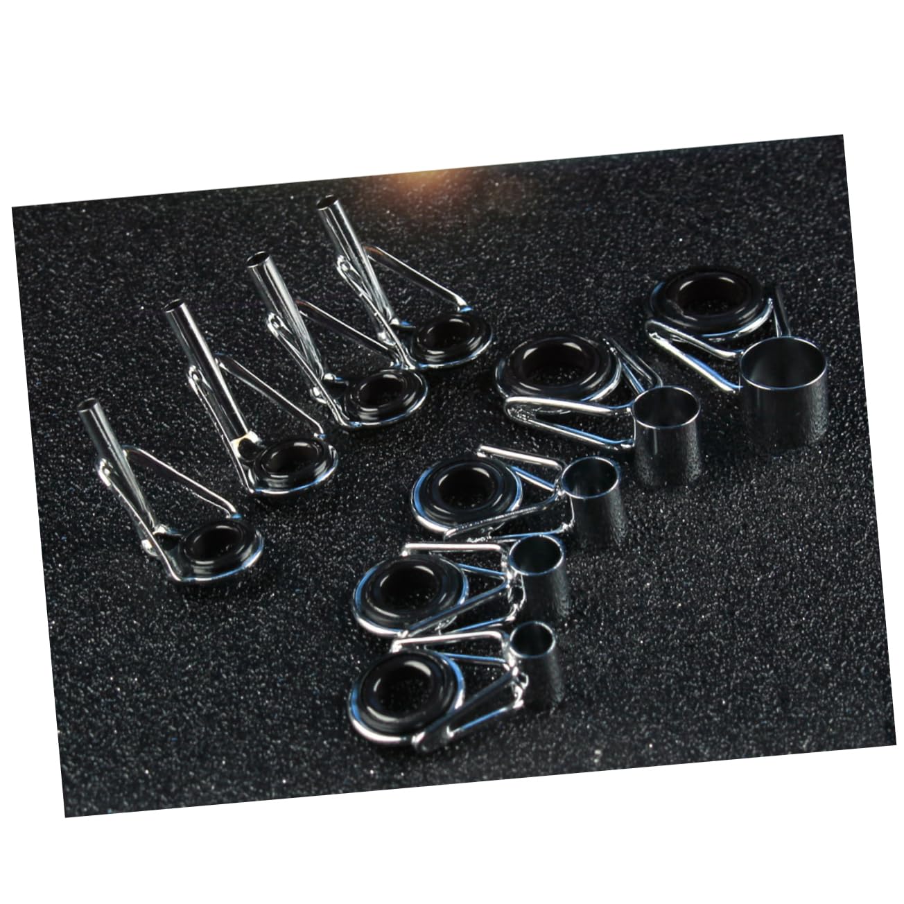 SUPVOX 3 Set Di Guide Per Canne Da Pesca Set Di Riparazione Kit Di Punte Per Canne Da 10 Misure 36 Pezzi*3