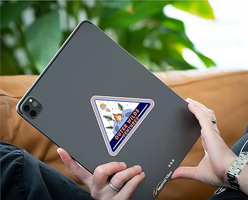 Miniatura 4 de Adhesivo Outer Wilds Ventures In You Either Sasquatch Rock On Bumper Sticker Sticker In You Either - Adhesivo para coche, camión, camioneta, SUV,