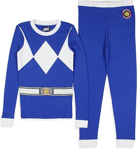 INTIMO Power Rangers - Conjunto de pijama para niño, diseño clásico de Red Ranger