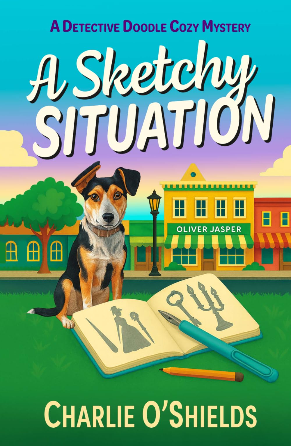 A Sketchy Situation: A Detective Doodle Cozy Mystery: 1