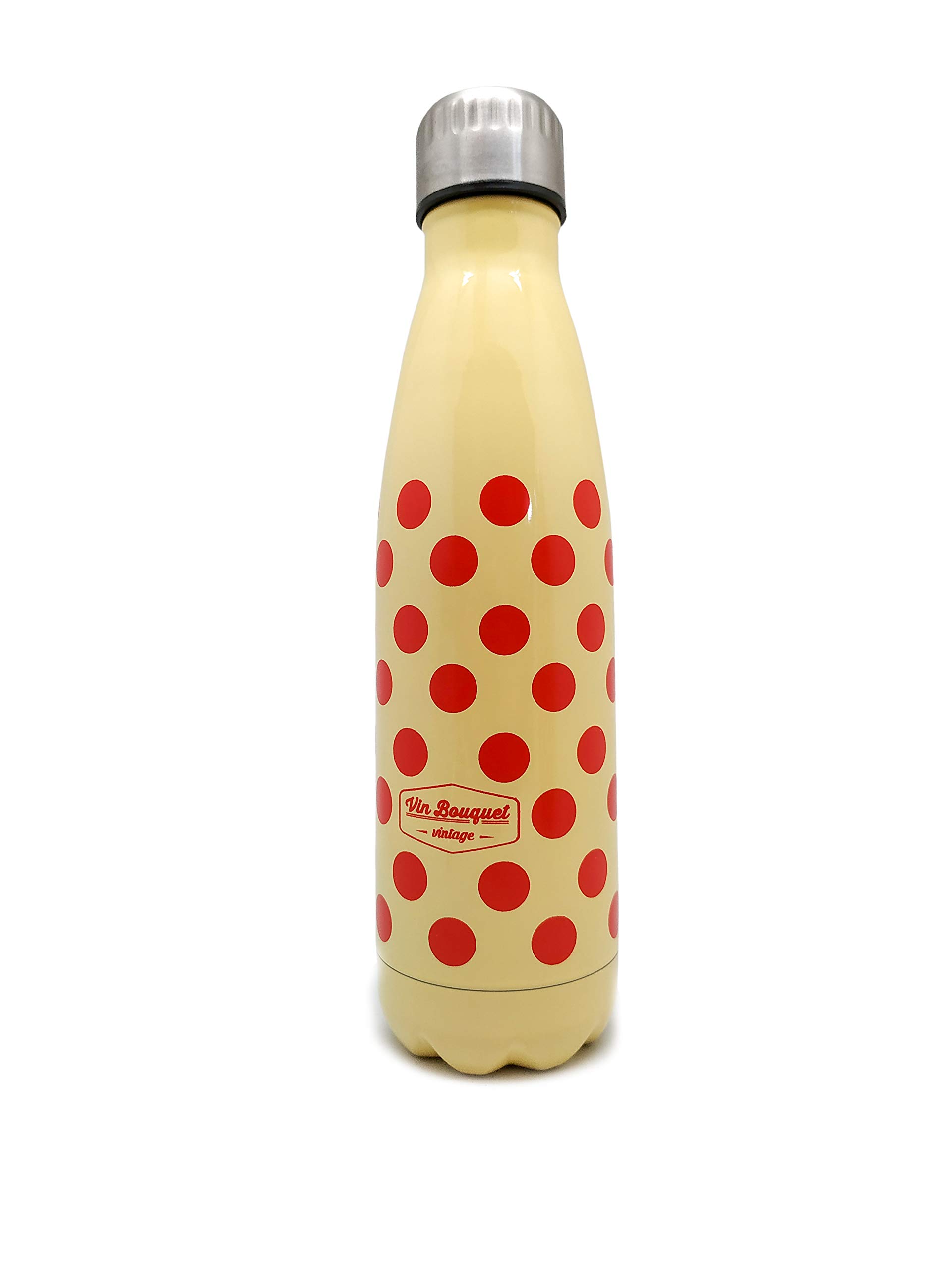 Nerthus FIH 614 Termo Doble Pared para frios y Calientes Diseño Turquesa de Acero Inoxidable 350 ml Libre de BPA, Tapon Hermético, 18/8 — view 79