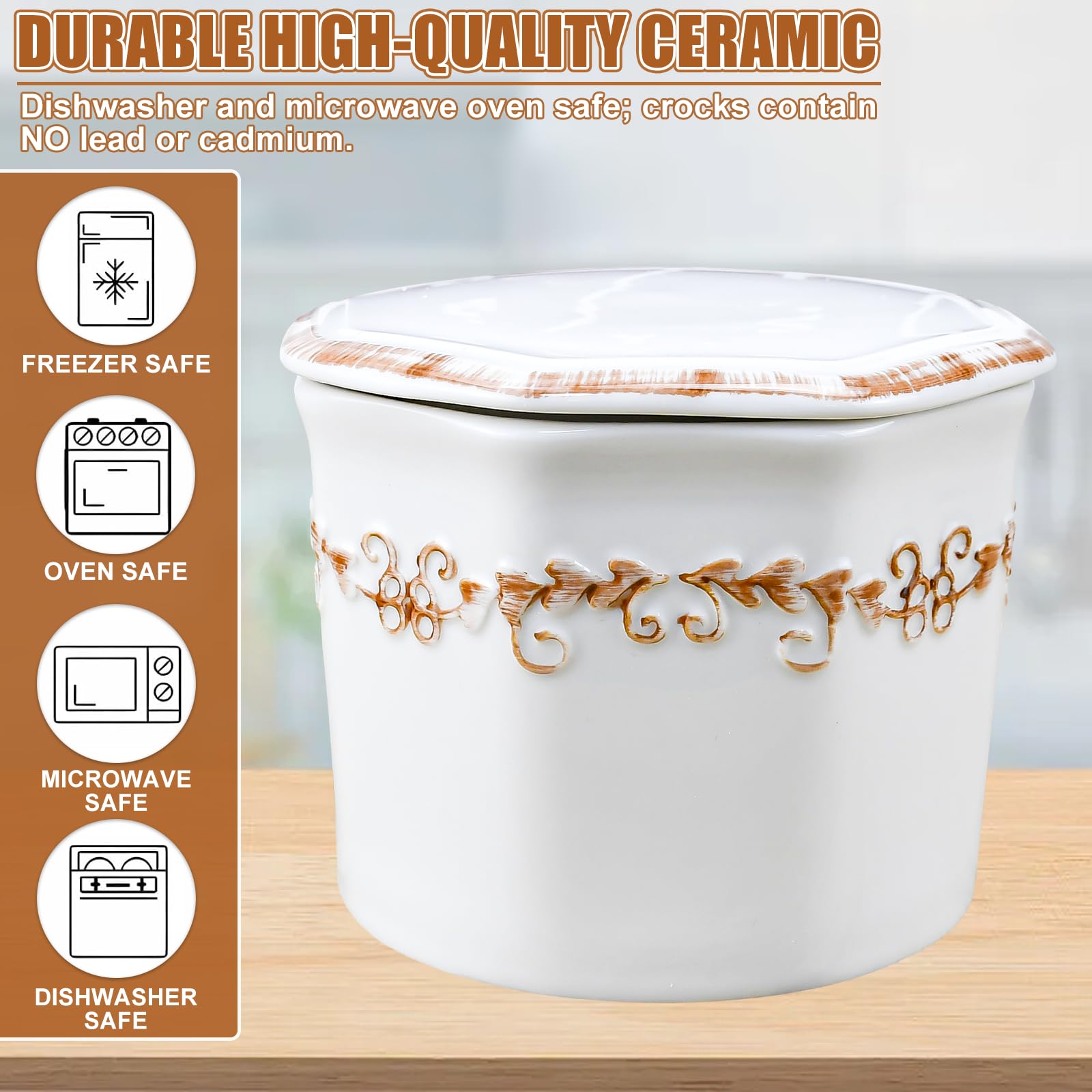 Portaburro Da Frigo ReaNea - Contenitore In Plastica Con Coltello, Per Tavola O Conservazione - Foto 11