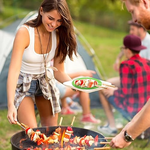 Miniatura 8 de Alfombrillas de silicona para hornear, paquete de 3 forros redondos antiadherentes de silicona para hornear, hojas de repostería reutilizables