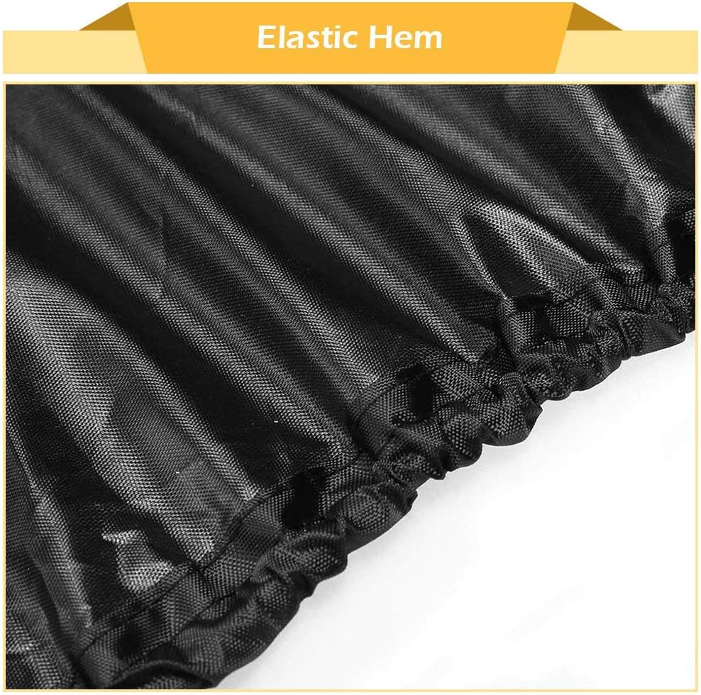 review Riding Lawn Mower Cover Waterproof Polyester Oxford Tractor Cover Universal Fit Decks up to 54