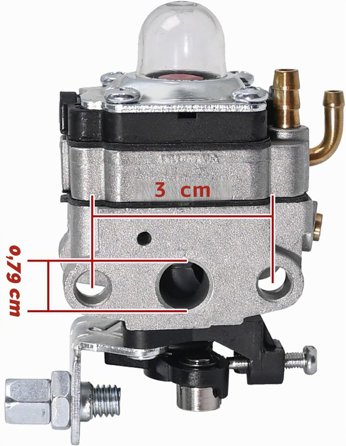 Carburateur de remplacement GX31 GX22 pour moteur Honda 4 temps FG100, remplace #16100-ZM5-803, kit de ligne de filtre à air et à carburant GCA91 pour motoculteur