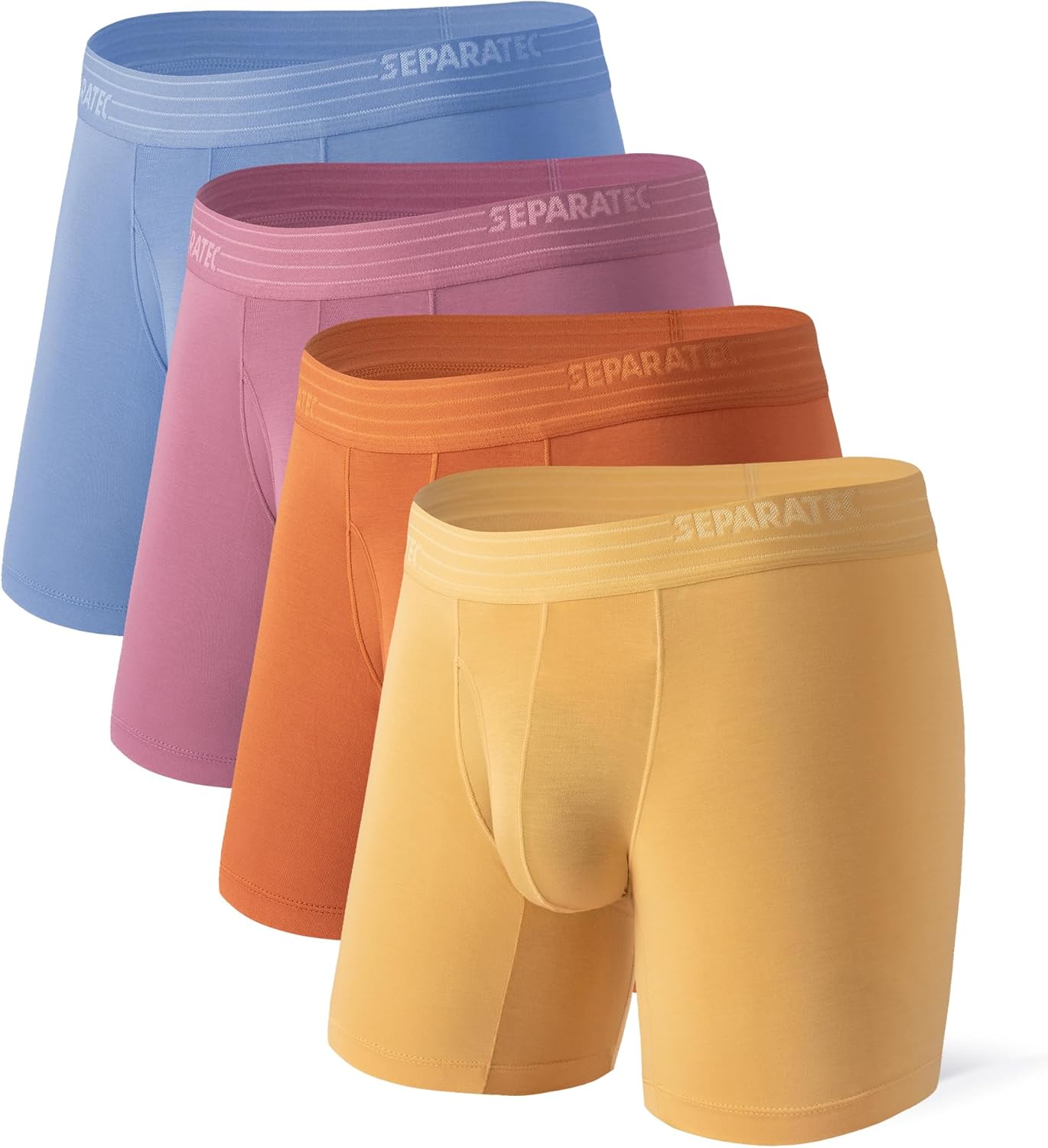 Separatec Valentines Day Mens Underwear with Pouch for Balls, Cooling Boxer Briefs Moisture Wicking, Boxer Briefs for Men