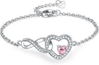 Personalized Birthstone Bracelet For Mom Picks collage image 1