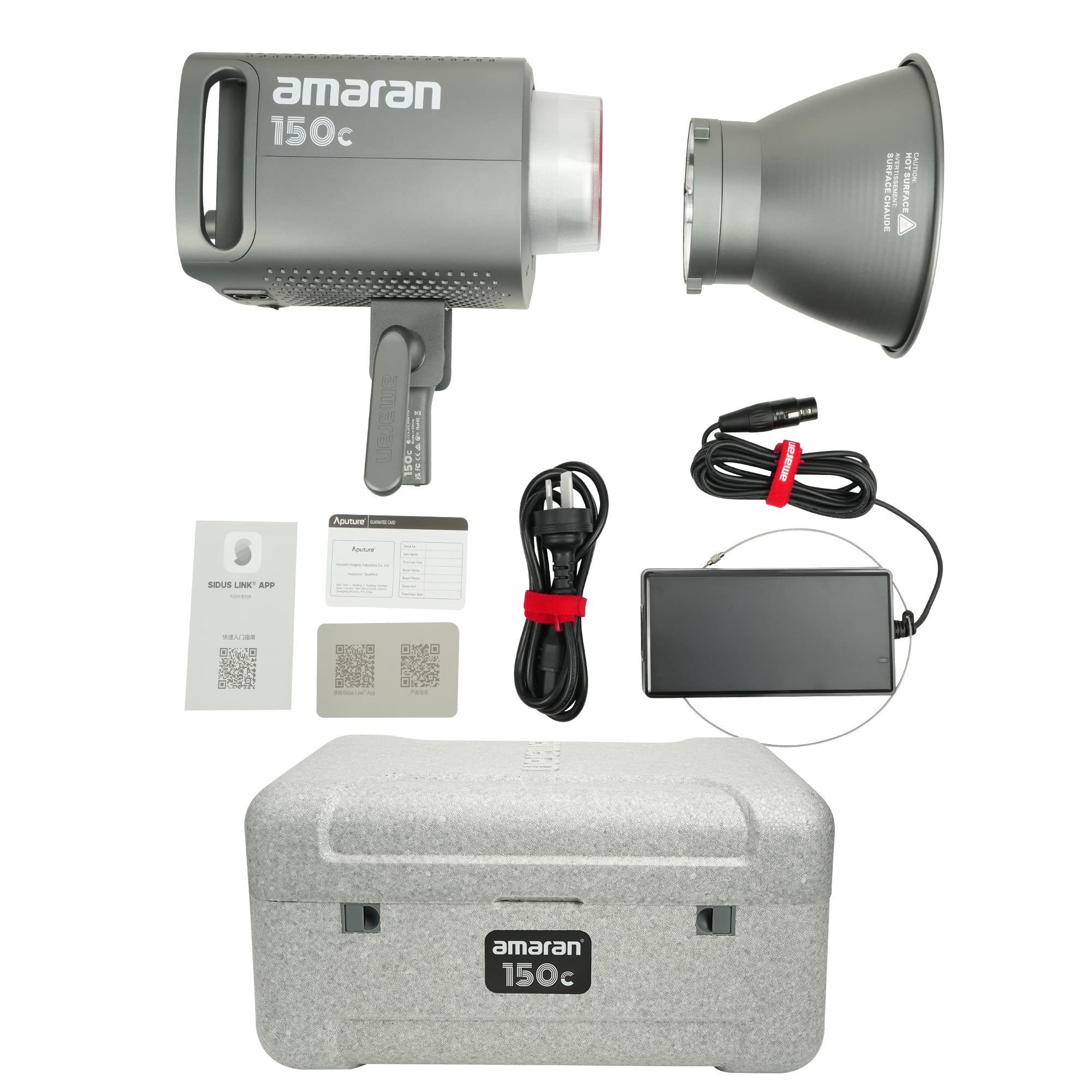 Amazon | Aputure Amaran 150C RGBWW 150W RGB定常光ライト LED ビデオ 