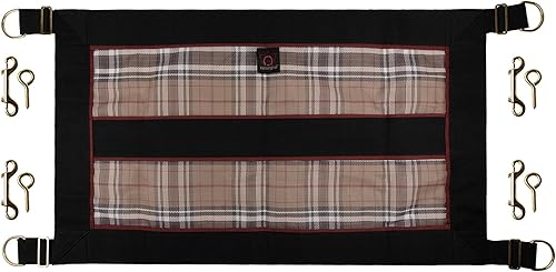 Miniatura 6 de Kensington - Protector de parada para caballos, diseñado para mantener a los caballos de forma segura con estilo, correas ajustables y accesorios