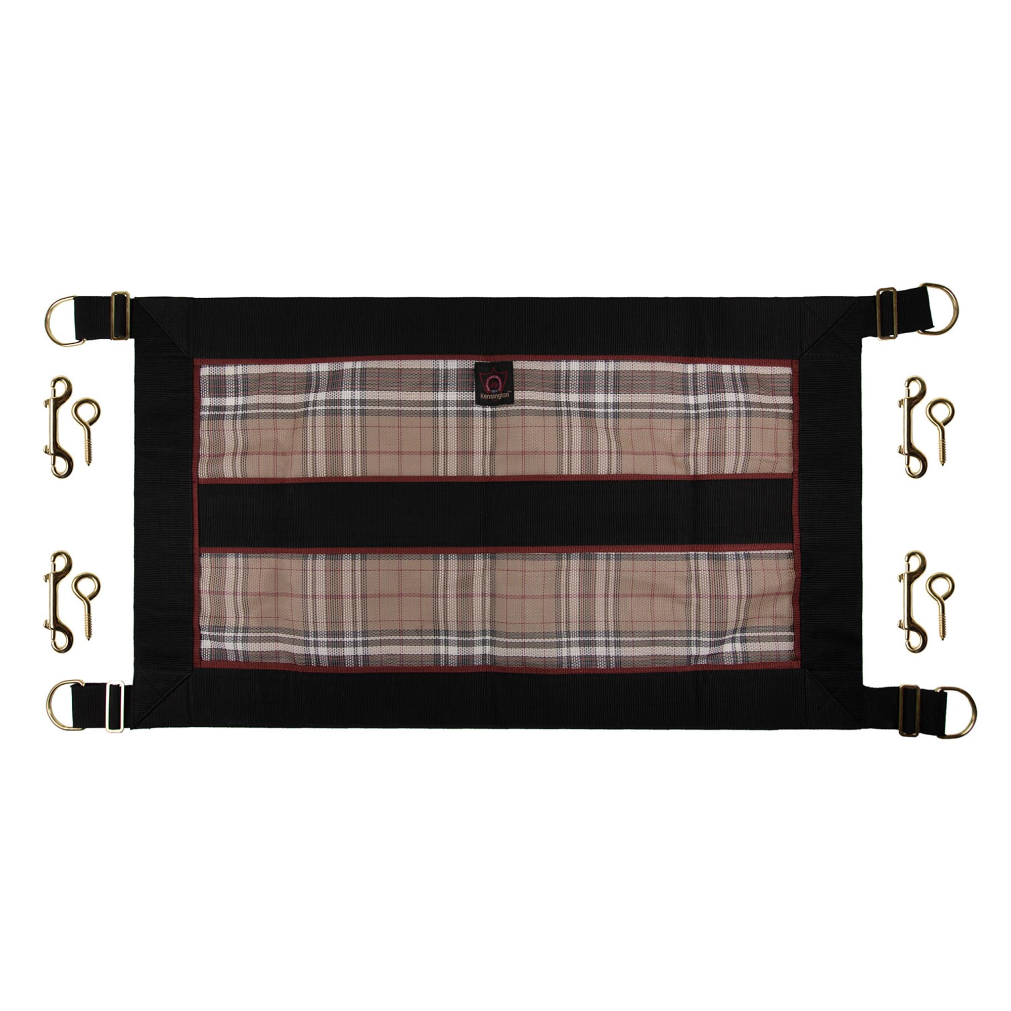 Kensington Stall Guard for Pony Horse Draft — Designed to Keep Horse Securely in Stall in Style — Adjustable Straps and Hardware Included 121- Deluxe