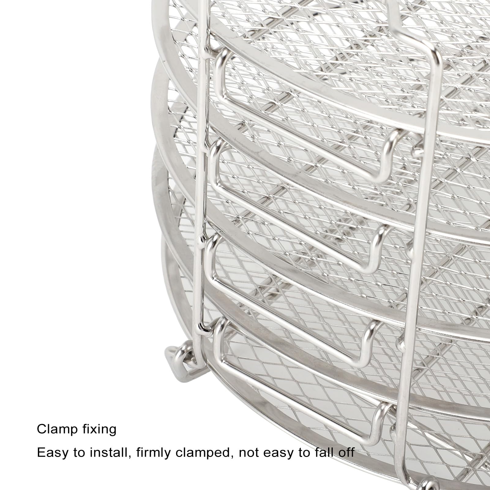 5 Layer Dehydrator Stand,Stackable Stainless Steel Rack with Essential Nutrients Specialty Appliances for Foodi 6.5qt 8qt