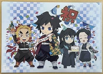 新品★鬼滅の刃【冨岡義勇】あみあみ★特典★クリアファイル 新品未開封】鬼滅の刃 冨岡義勇 柱展 クリアファイル 2枚の通販
