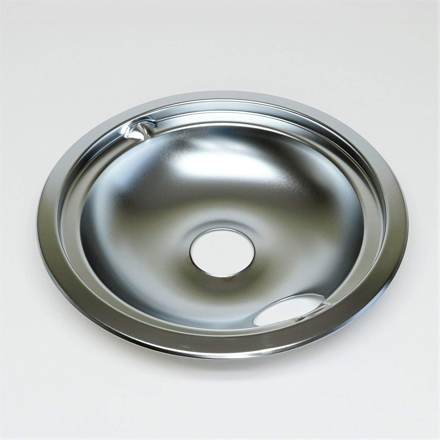 WB31K10266 8" Chrome Drip Pan Burner Bowl Large for GE Hotpoint RCA AP5791288 PS8754846