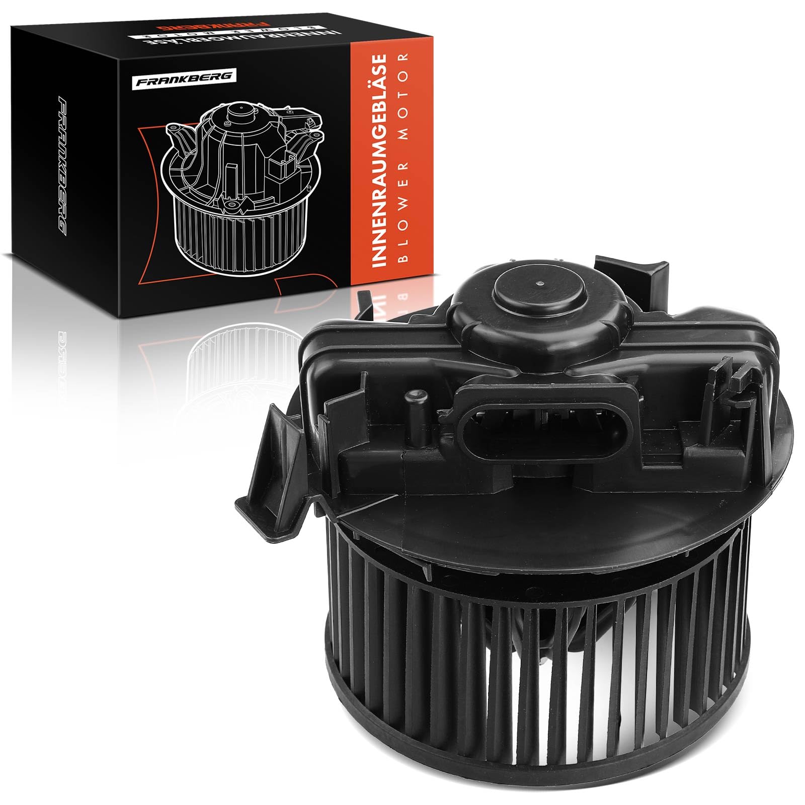 Frankberg Heater Blower Motor Compatible with Duster 2010 Today Logan 2004 Today Sandero 2008-2012 Largus 2012-2017 Clio III 2005-2014 Logan I 2004-Present