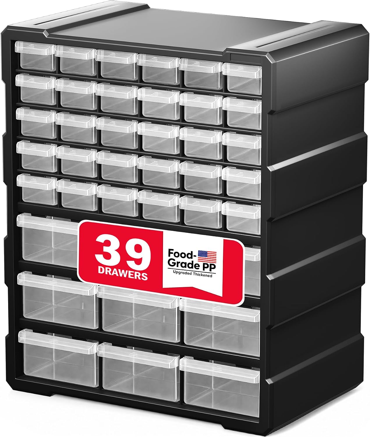39-Drawer Plastic Drawer Storage Cabinet