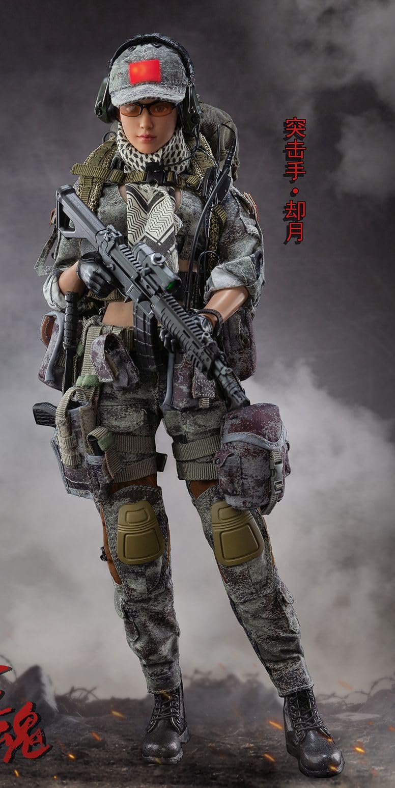 Amazon.com: YSBRING FLAGSET 1/6 Scale Shock Worker 12 inch Soldier