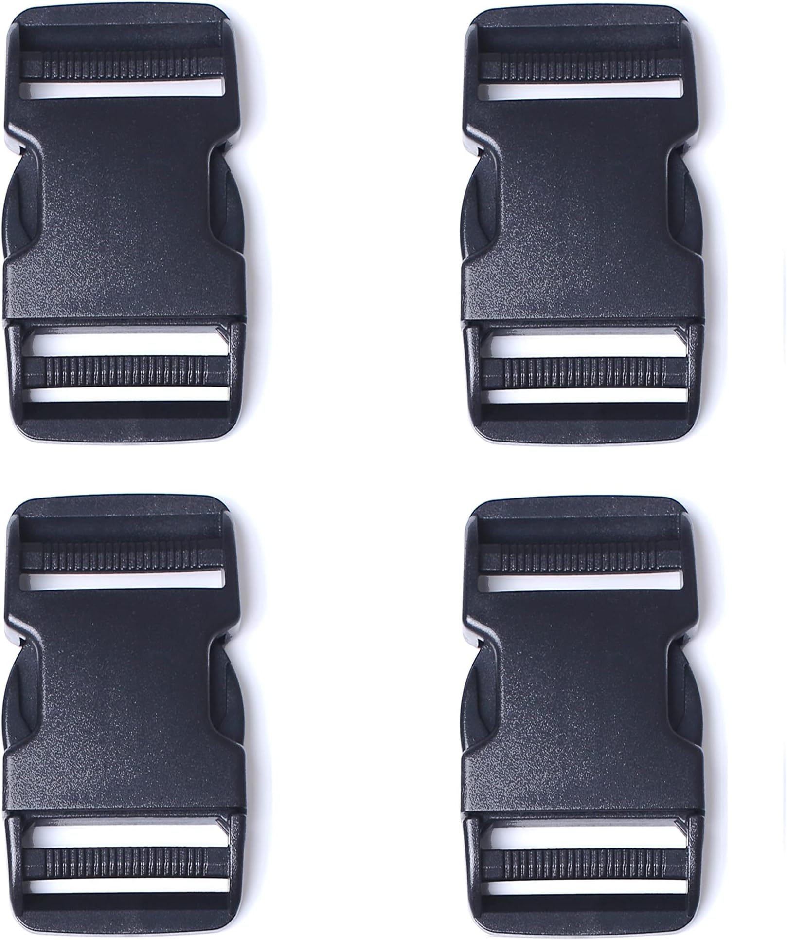 AXEN 4PCS Plastic Buckle, Side Quick Release Buckle for Bracelets Backpack Tactical Bag and Gear