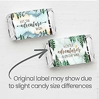 Vista 4 de Little Adventurer Baby Shower Mini Chocolate Candy Bar Wrapper Etiquetas – Wilderness Adventure Awaits – 45