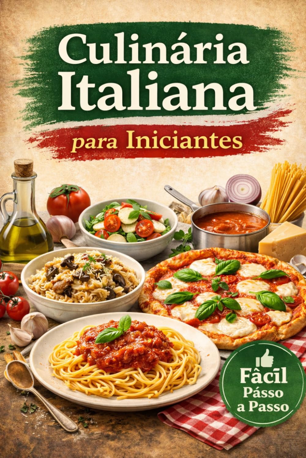 Culinária Italiana para Iniciantes: Descubra os Segredos da Cozinha Italiana com Receitas Simples e Deliciosas