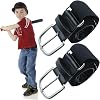 2 PCS Youth Baseball Softball Uniform Belts, Adjustable Size Uniform Belt Elastic Adjustable Belts for Boys