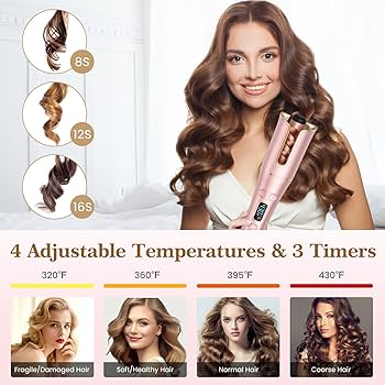 Auto Hair Curler オートカールアイロン Amazon.com: Automatic Curling Iron, Hair Curler Automatic