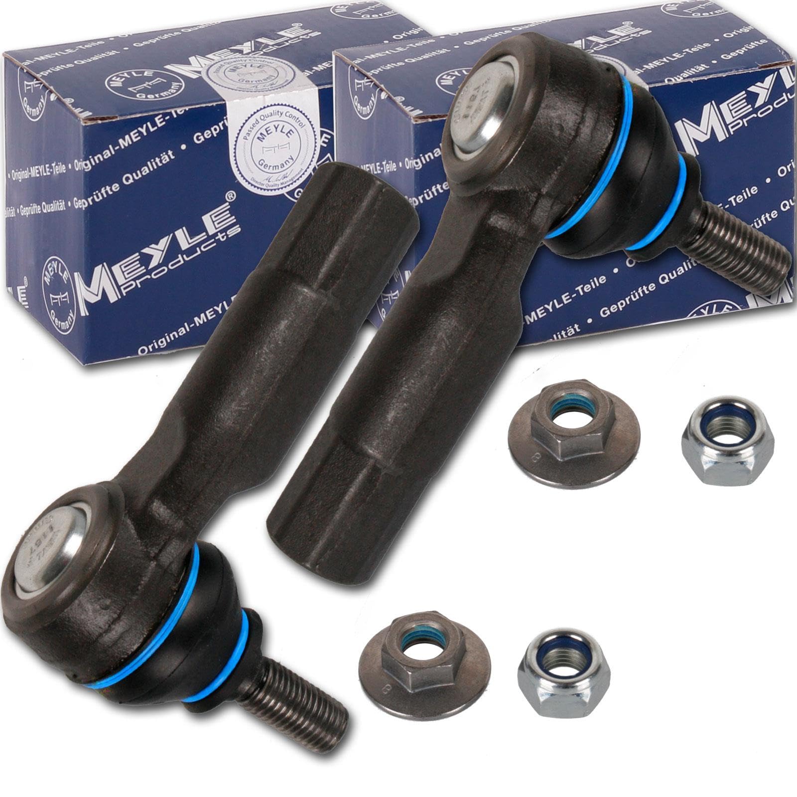 2x Meyle Spurstangenkopf vorne | 116 020 0026 + 116 020 0025 passend für Jetta 3 4 Passat 3C 5T