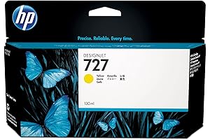 HEWB3P21A, HP 727 Yellow Designjet Ink Cartridge