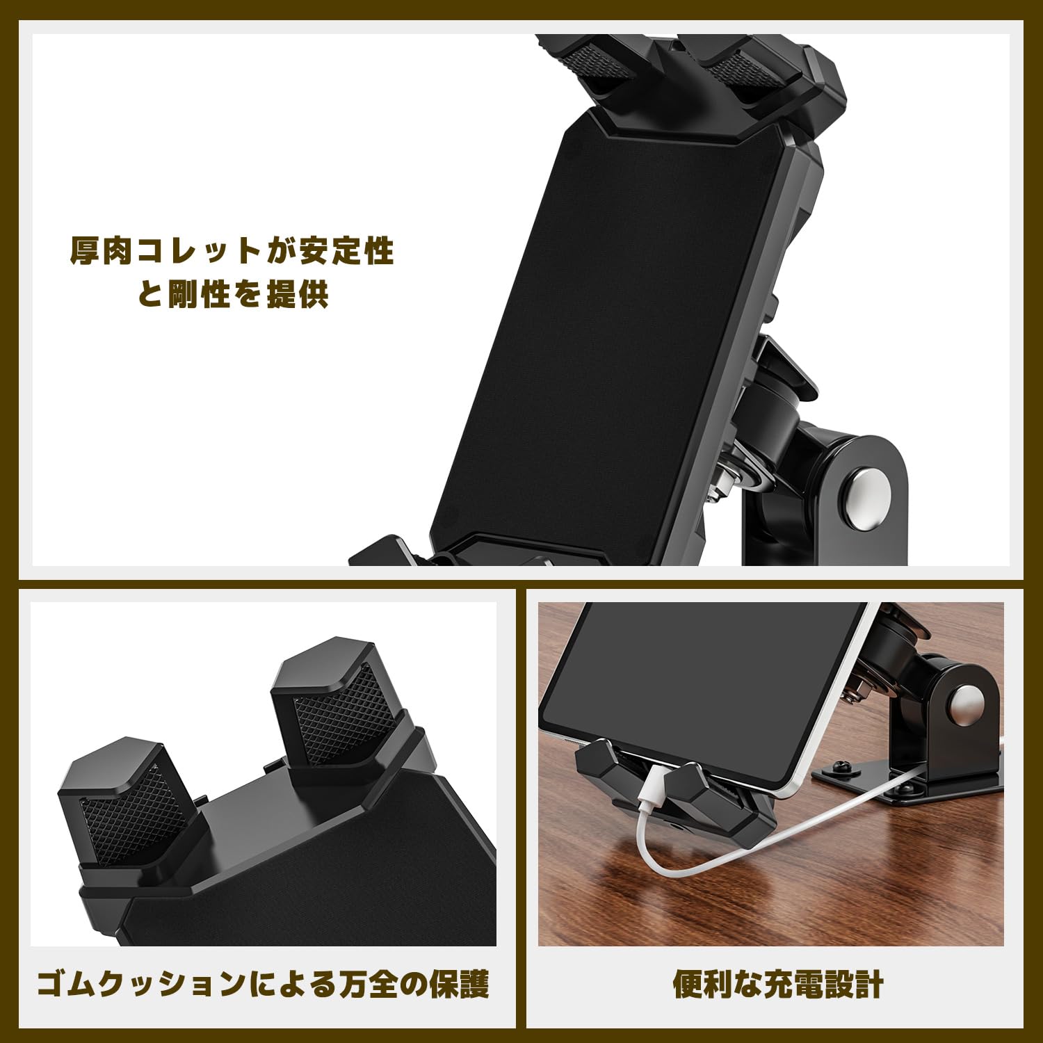 Amazon.co.jp: Tendak タブレット壁掛け ipad 壁掛けホルダー