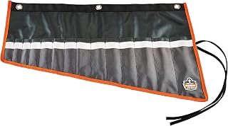Ergodyne Arsenal 5873 Wrench Roll-Up Pouch, Short, 14-Pockets, Black