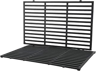 LOKHING 49.5CM 7524/7528 Cast Iron Cooking Grate for Weber Genesis E310 E320 E330 S310 S320 S330, Genesis 300 Series, Grill Grids Gas Grill Replacement Parts for Weber Genesis EP310 EP320 EP330.