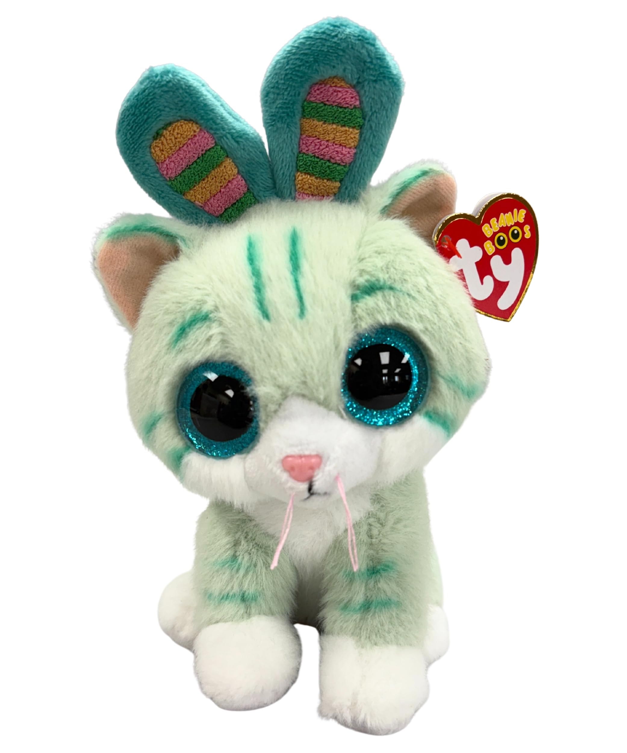 Amazon.com: TY Beanie Boo GUMDROP the Easter Cat - 6 : Toys & Games