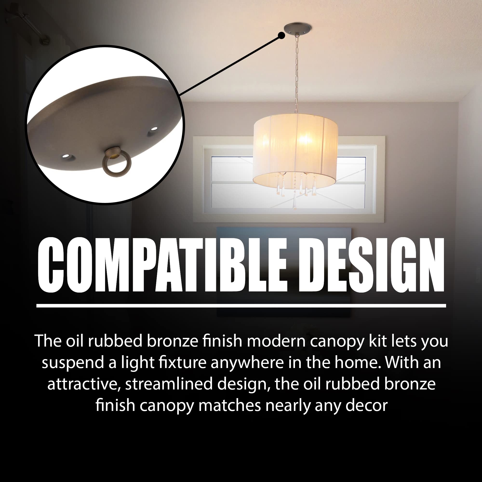 Kit Canopy 5inch Rubbed Bronze Square Products For Sale Light Canopy Kit, image size:2000x2000