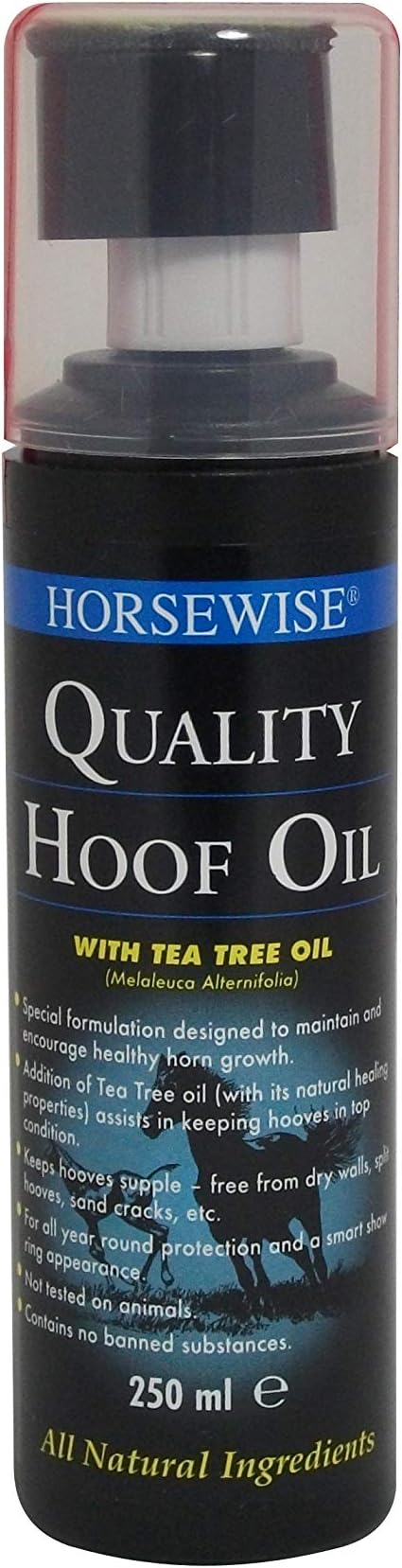 HorsewiseHoof Oil and Applicator, Clear, Regular