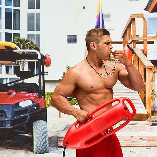 Miniatura 7 de Yimin Silbato de árbitro, silbatos deportivos con cordón de sonido fuerte y nítido, silbato deportivo adecuado para entrenadores, árbitros,