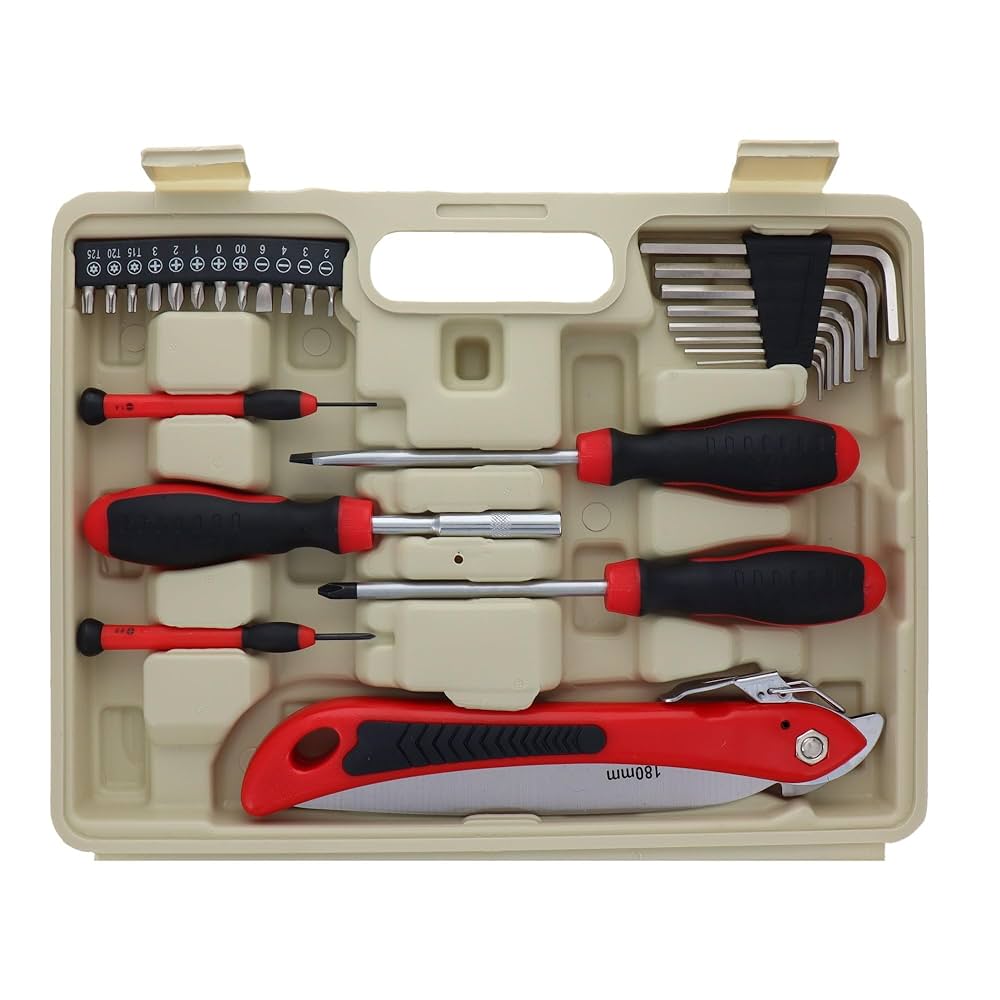 Amazon | TRAD TS-32 32pcs工具ｾｯﾄ | 工具セット・道具セット