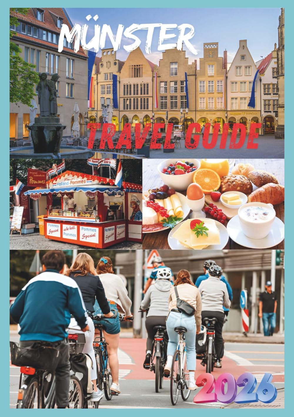 MÜNSTER TRAVEL GUIDE 2026: Explore the Heart of Germany’s Bicycle Capital.      Paperback – August 16, 2025