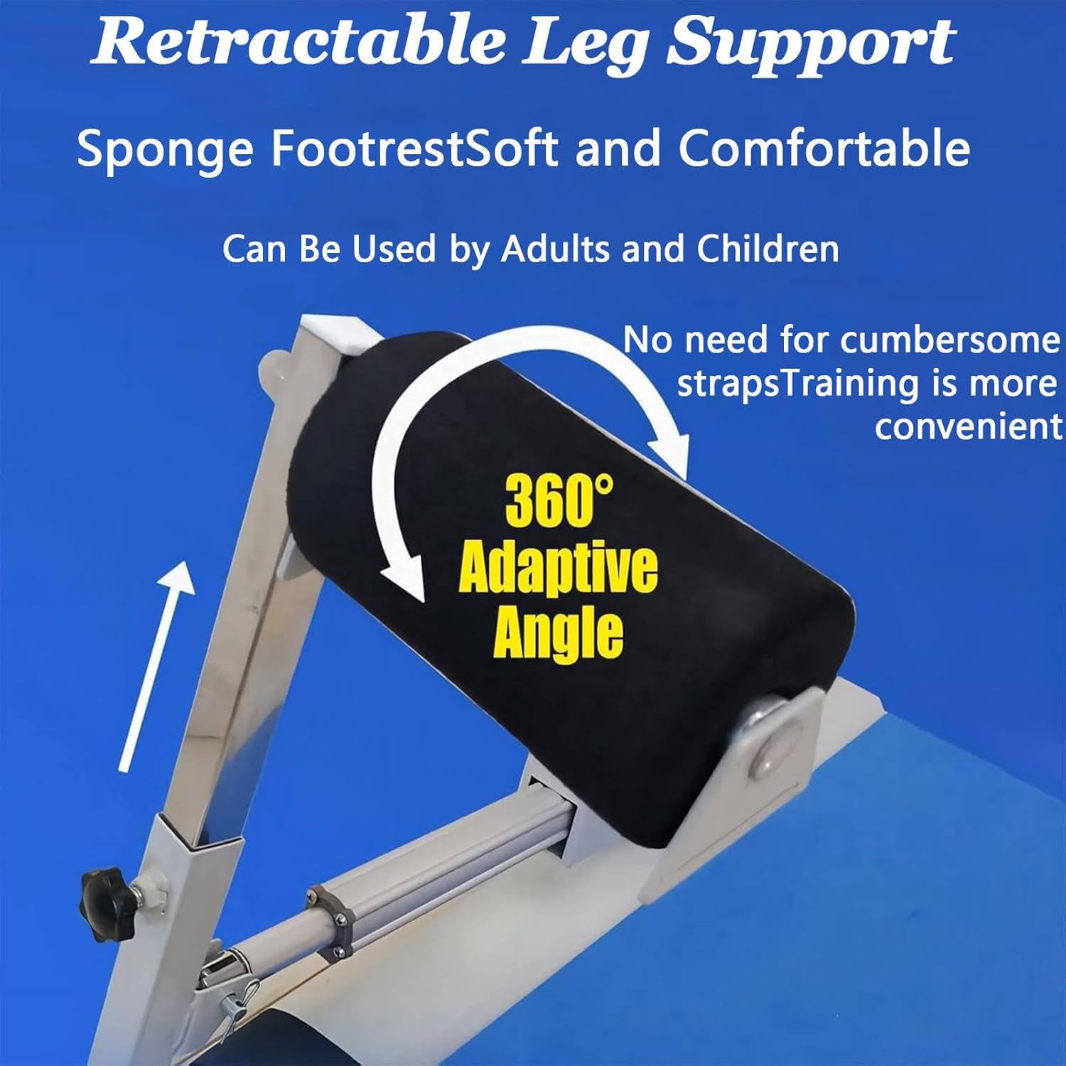 Entrenador de rodilla electromotriz, entrenamiento de rehabilitación posoperatoria para fracturas de muslo, ejercitador de flexión y extensión de piernas con flexiones de 170 grados.