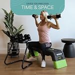 Lifepro Adjustable Dumbbell Stand for PowerFlow & Powerflow Plus Adjustable Dumbbell Set - Adjustable Dumbbell Rack Stand for Convenience & Safety When Training - Durable Adjustable Weights Stand