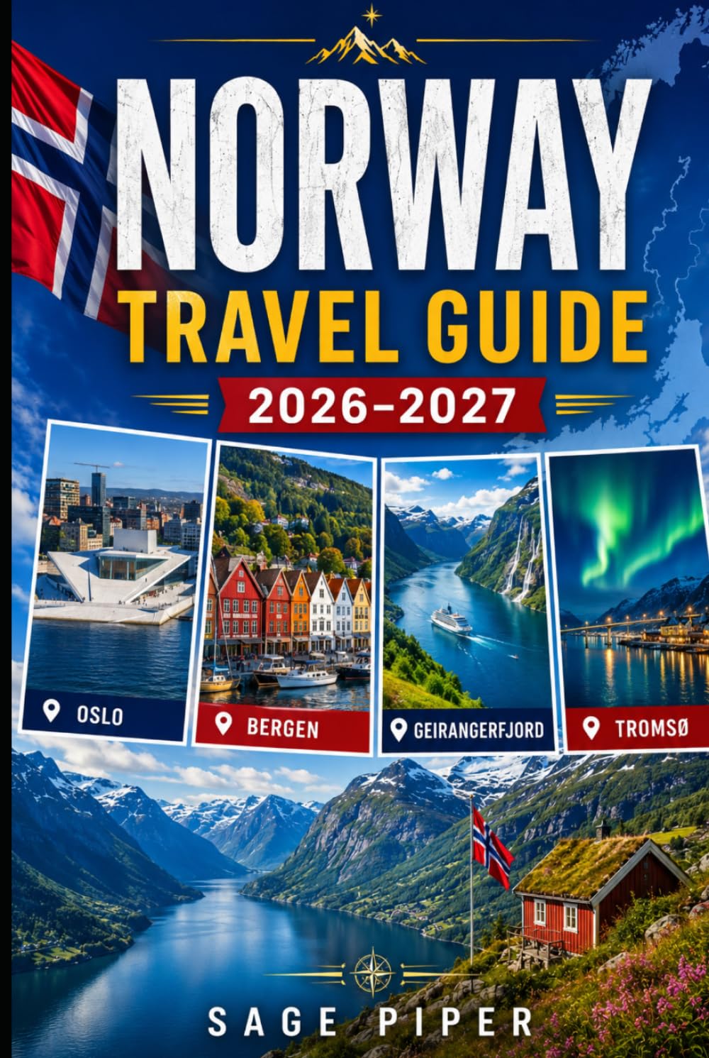 Norway Travel Guide 2026–2027: Explore Oslo, Bergen, Tromsø, the Lofoten Islands, Geirangerfjord, the Arctic north, fjord cruises, local food and ... couples, families, and solo travelers
